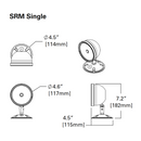 Sure-Lites SRM LED Remote Emergency Light