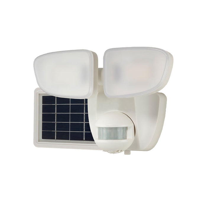 Halo SLFS2 LED Solar Floodlight, Twin Head, 2000 lm