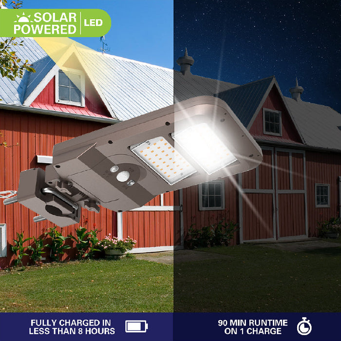 Halo SLST15 LED Solar Area Floodlight, 1500 lm