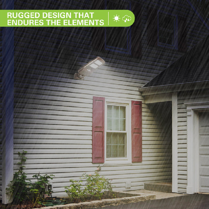 Halo SLST30 LED Solar Area Floodlight, 3000 lm