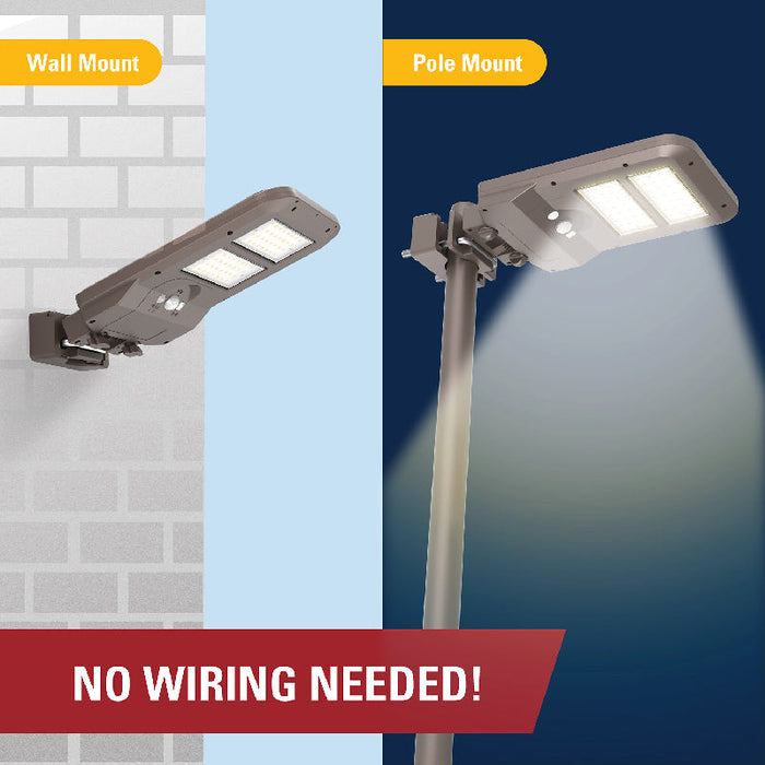 Halo SLST30 LED Solar Area Floodlight, 3000 lm