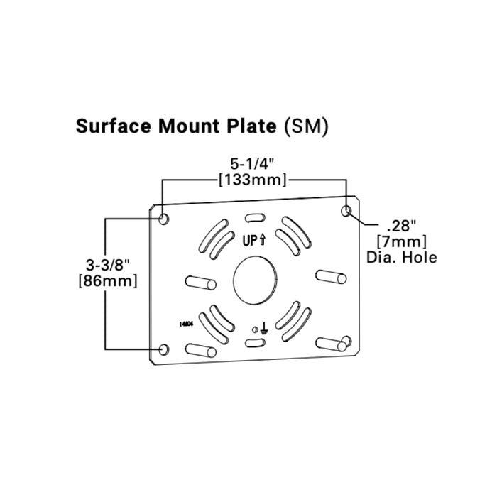Lumark PRV-P-C15-D-UNV-T4-SM-BZ 49W Prevail Petite LED Wall Mount, 6900lm, 120-277V, Type IV Distribution, Surface Wall Mount, Bronze Finish