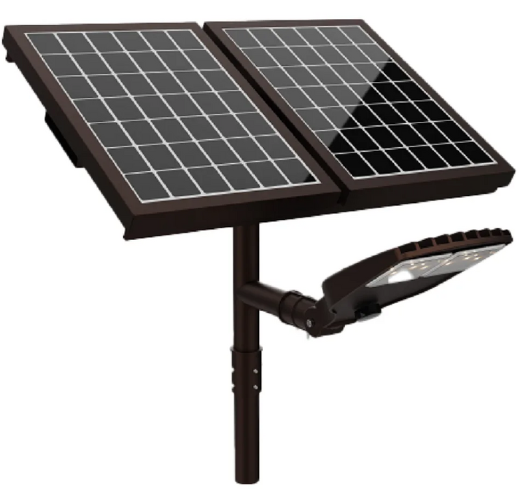 Solera SL-SAL-100L-FC-T3-BK-G3 Solar LED Off-Grid Area Light, 3CCT Selectable, Up to 10,000 lm, Type 3