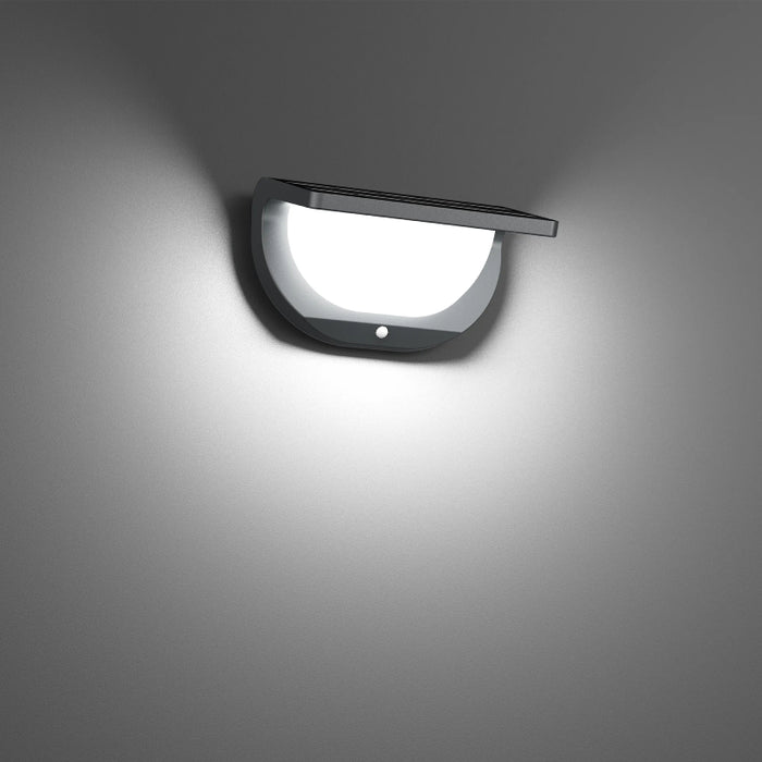Westgate SOLW-TSP-MS 3W LED WallRay Solar Luminaire, 120-277V, 4000K
