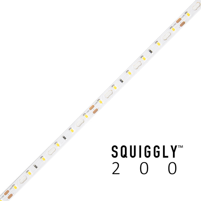 Diode LED Squiggly 200 2.2W/Ft, Flexible LED Tape Light, 24V, 100 ft. Spool
