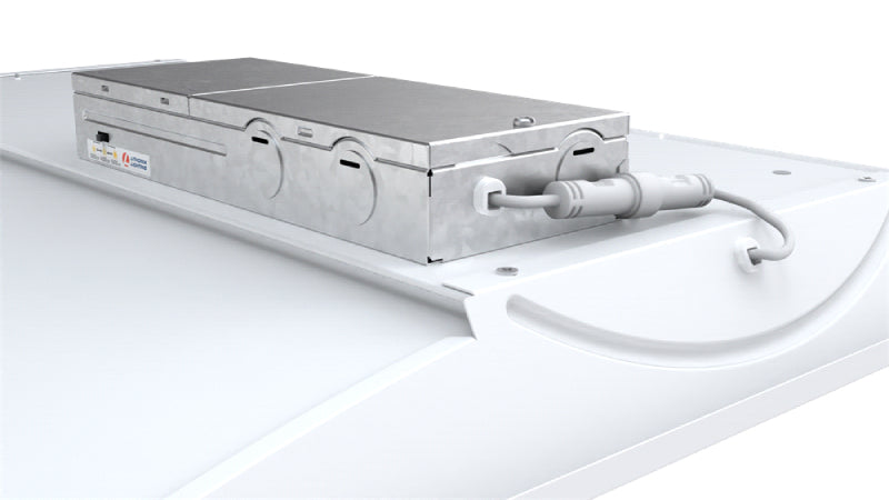 Lithonia STACK PACK 2x4 LED Center Element Lay-In Troffer, Selectable Wattage & Lumens, Pack of 2