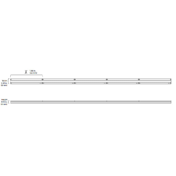Diode LED STREAMLITE ECO 24V 3.3W/ft. LED Tape Light, 16.4 ft.