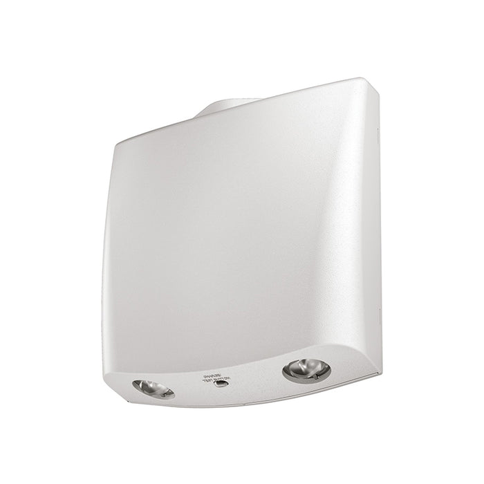 Sure-Lites SELDWA Series 1.8W LED Emergency Light, 120-277V, Wet Location, 29-ft Coverage, Self-Diagnostic