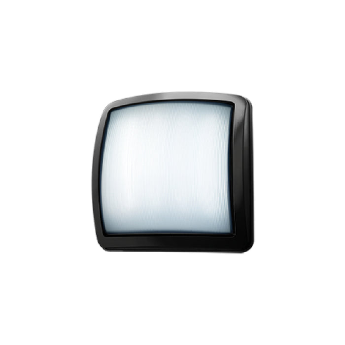 Luminaire LED SWP1212 12" 25W Vandal Resistant Marine Surface Mount with Opal Lens, 120-277V, Bronze Finish