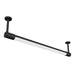 Westgate TSR 2-ft 15W LED Tubular Rotatable IP66 Sign Lights with Mount Canopy, 120–277V, 5CCT Selectable - Black