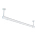 Westgate TSR 6-ft 40W LED Tubular Rotatable IP66 Sign Lights with Mount Canopy, 120–277V, 5CCT Selectable - White