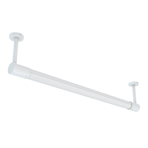 Westgate TSR 3-ft 20W LED Tubular Rotatable IP66 Sign Lights with Mount Canopy, 120–277V, 5CCT Selectable - White