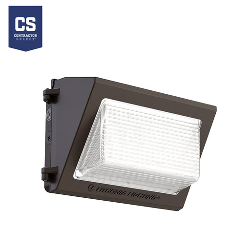 Lithonia Contractor Select TWR1 16W/36W/59W LED Wall Pack, Selectable CCT & Lumens, 120-277V, Emergency battery