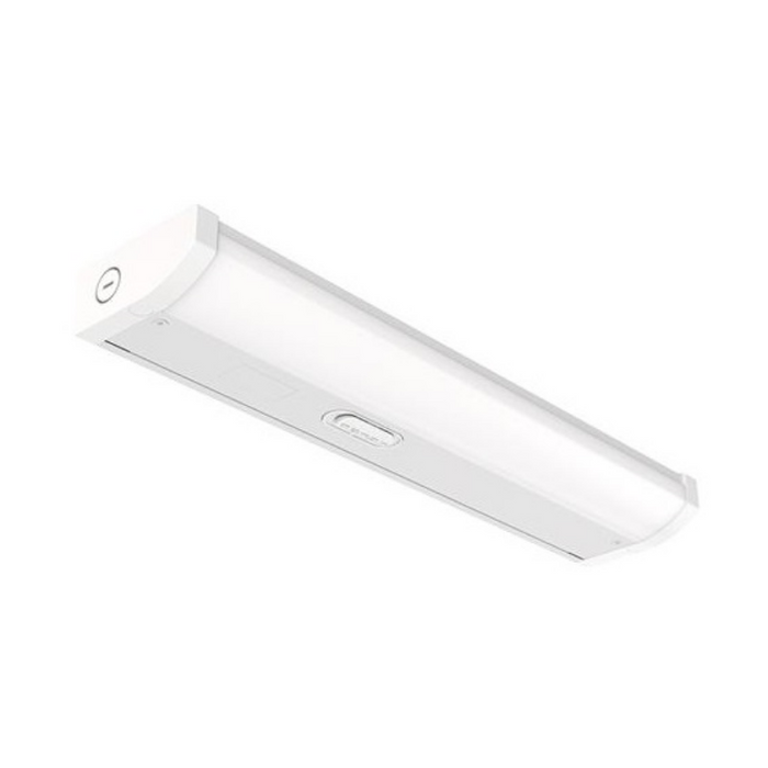 Juno Contractor Select UCES 12" 9W Economy LED Switchable White Undercabinet, 5CCT Selectable, 120V, White