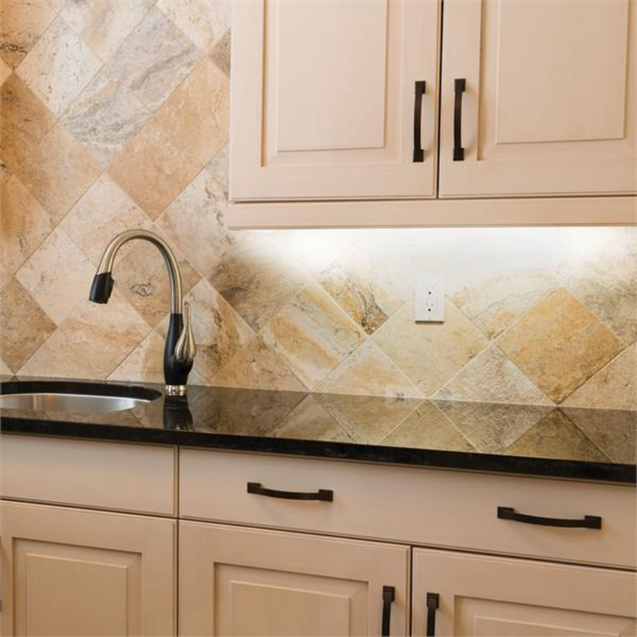 Juno Contractor Select UCES 24" 17W Economy LED Switchable White Undercabinet, 5CCT Selectable, 120V, White