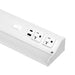 American Lighting UCRP Series LED Under Cabinet Light With Receptacles, 5CCT Selectable, 120V