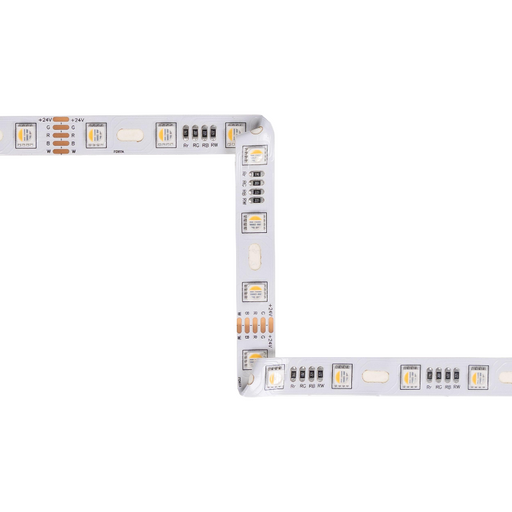 Diode LED Squiggly RGBW 24V 3.84W/ft, 16.4-ft LED Tape Light