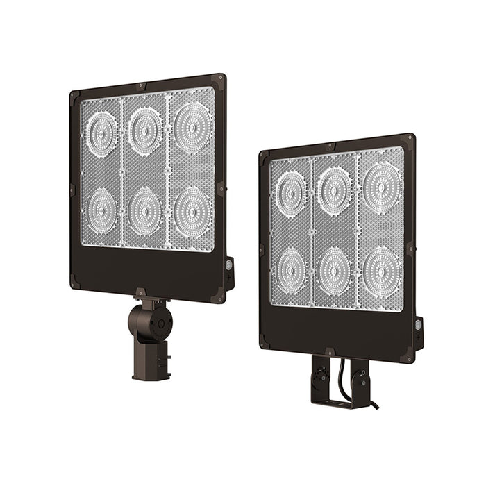 Lumark XSF All-Selectable LED Flood Light, 4 Power & 3CCT Selectable, 120-347V - 300W