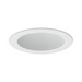 Juno Contractor Select V3024 6" Round Conical Baffle Trim, White