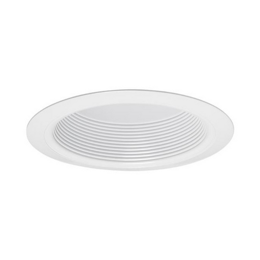 Juno Contractor Select V3034T 6" Round Full Baffle Trim with Torsion Springs, White