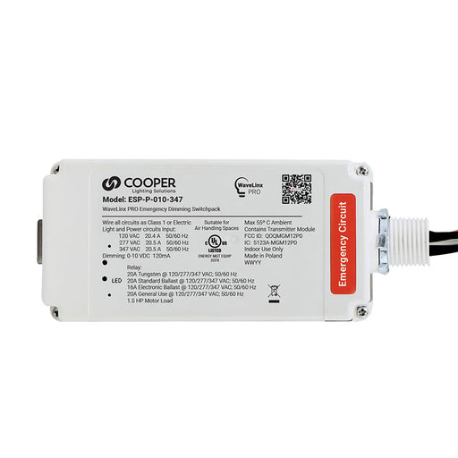 WaveLinx ESP-P-010-347 PRO Emergency Switchpack - 20 amp