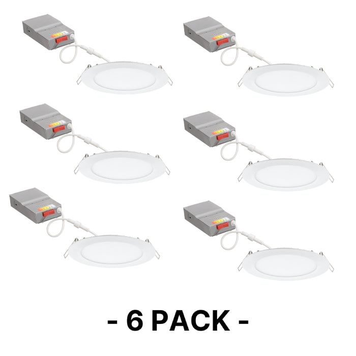 Juno Contractor Select WF6 SWW5 6" LED Ultra-Thin Wafer Switchable Downlight