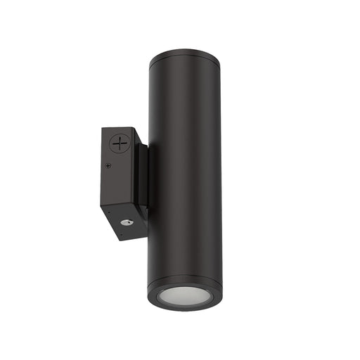Lithonia Contractor Select WMCL 4" 19W LED Wall Mount Cylinder Light with On/Off Photocell, 3CCT Selectable, 120-347V, Dark Bronze