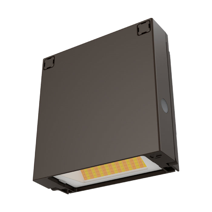 Lithonia WPX0 LED ALO SWW2 MVOLT PE DDBXD 850-1650 Lumens, Switchable CCT Selectable, 120-277V, On/Off Photocell