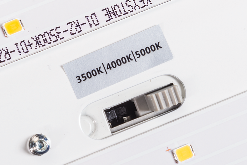 Keystone KT-CWLED44PS-4-8CSA-VDIM 4-ft LED Curved Wrap Fixture, Power & CCT Selectable