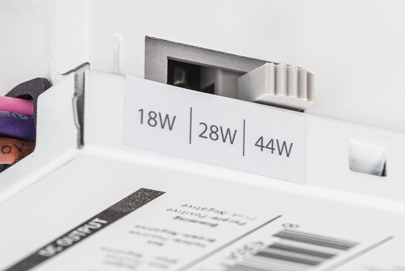 Keystone KT-CWLED44PS-4-8CSA-VDIM 4-ft LED Curved Wrap Fixture, Power & CCT Selectable