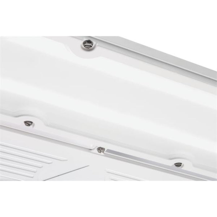 Lithonia XIB 24" 97W LED High Bay, 12000lm, Frosted Glass, 4000K, 120-277V, 6' Cord without Plug, 5 Conductors w/ Dimming Leads