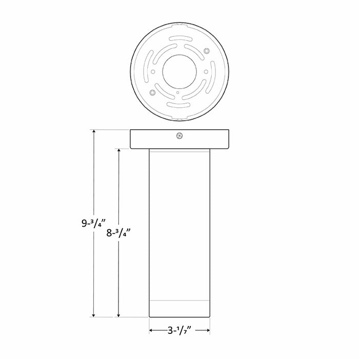 Westgate CMC3 3" 5W/7W/9W LED Ceiling/Suspended Cylinder, CCT Selectable