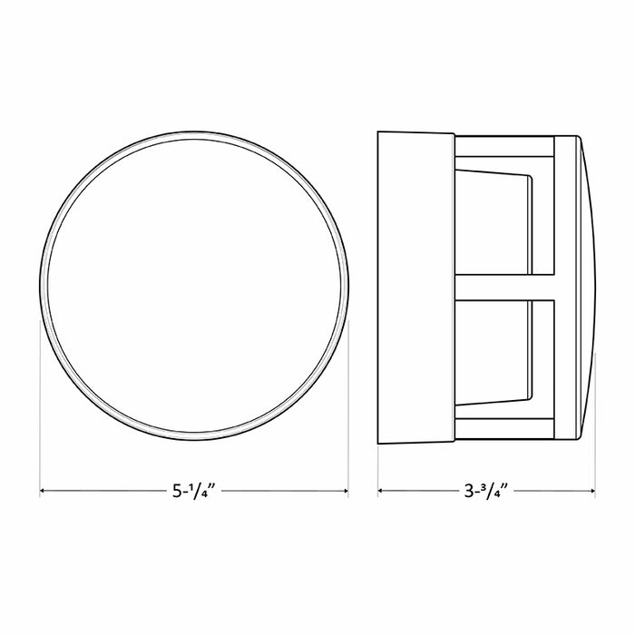 Westgate LVW-115-MCT 3W LED Outdoor Mini Wall Sconce, CCT Selectable, 200 Lumens, 12V