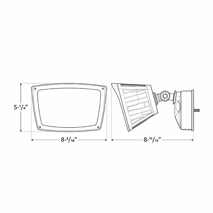 Westgate SL-MCT 28W LED Security Light, CCT Selectable