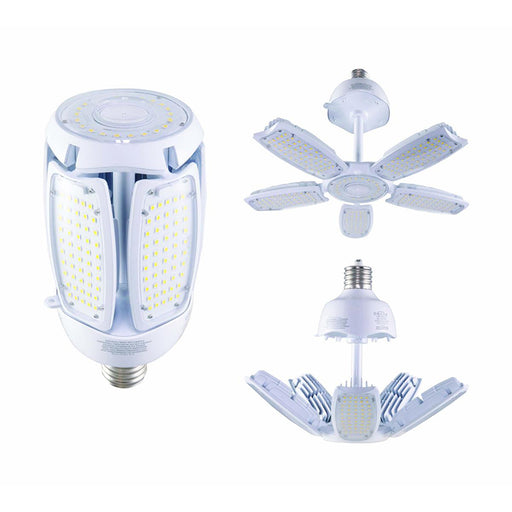 Satco S39679 90W LED HID Replacement, Corncob; 5000K; Mogul Extended Base; 120-277V; Type B; Adjustable Beam