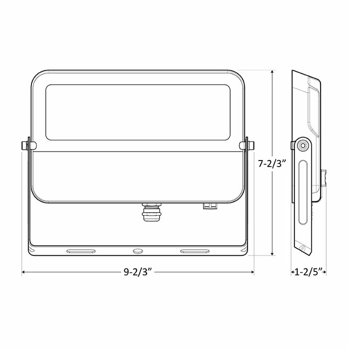 Westgate LFE 50W LED Flood Light with U Bracket, CCT