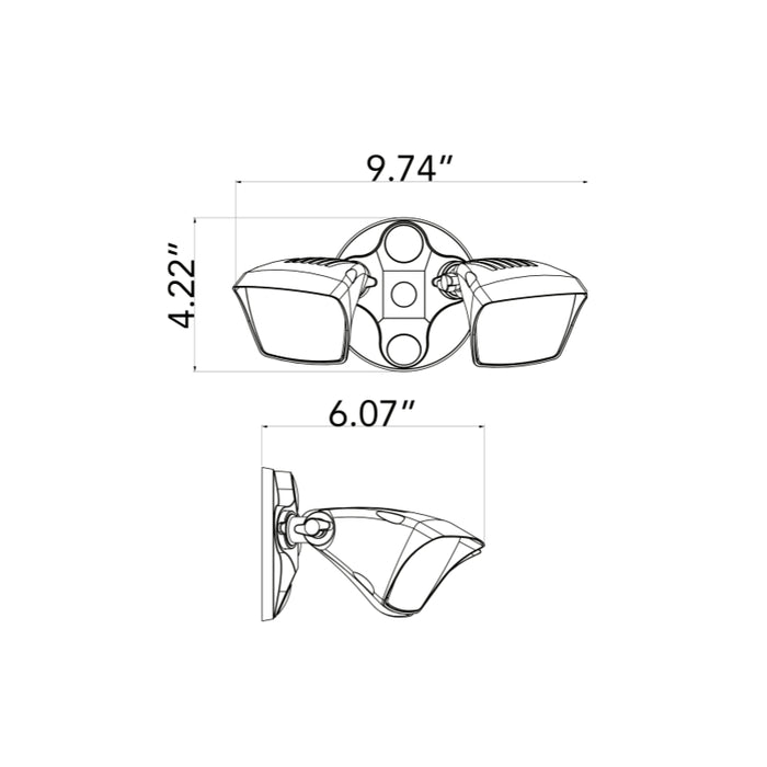 Westgate SL 20W LED Security Light, Non-Dimmable