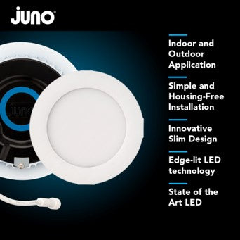 Juno Contractor Select WF4C RD 4" LED Smart Flat Canless Wafer Downlight