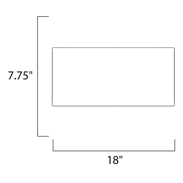 Maxim 10010 Bongo 3-lt 18" Semi-Flush Mount