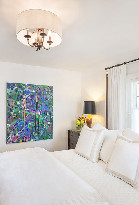 Maxim 10013 Bongo 34-lt 18" Semi-Flush Mount / Pendant