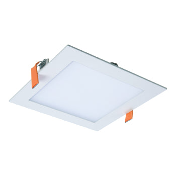 Halo HLB6S 6" LED Square Lens Downlight with Remote Driver / Junction Box, CCT Selectable, 120V