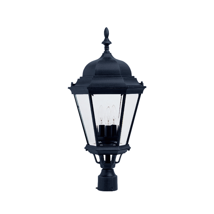 Maxim 1007 Westlake 3-lt 28" Tall Outdoor Pole/Post Lantern