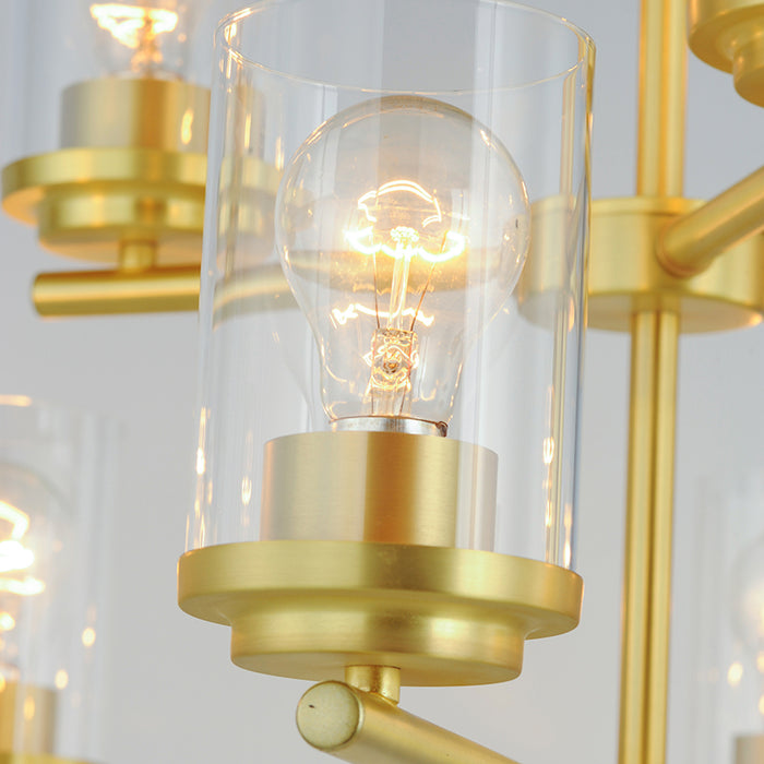 Maxim 10206CL Corona 9-lt 28" Chandelier