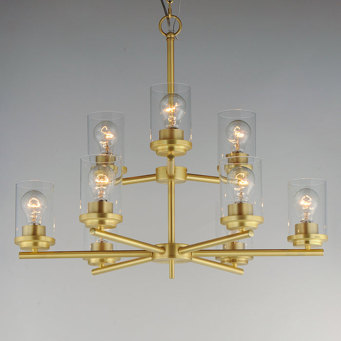 Maxim 10206CL Corona 9-lt 28" Chandelier