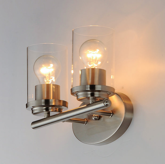 Maxim 10212CL Corona 2-lt 12" Bath Vanity