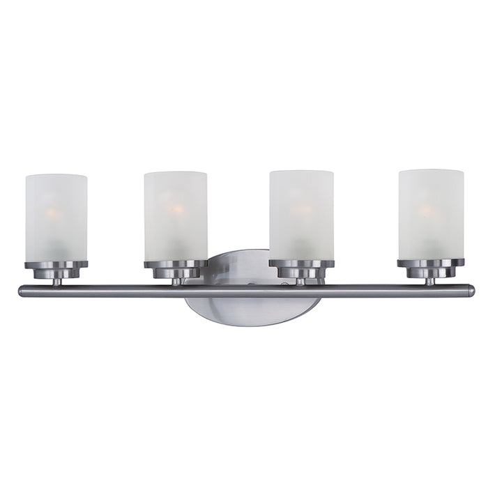 Maxim 10214FT Corona 4-lt 26" Bath Vanity, Frosted Glass