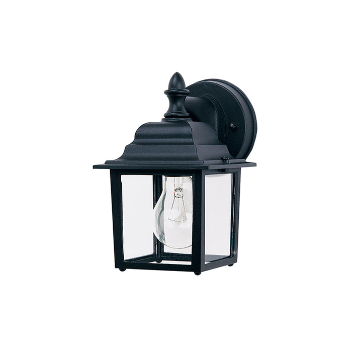 Maxim 1025 Builder Cast 1-lt 9" Tall Outdoor Wall Lantern