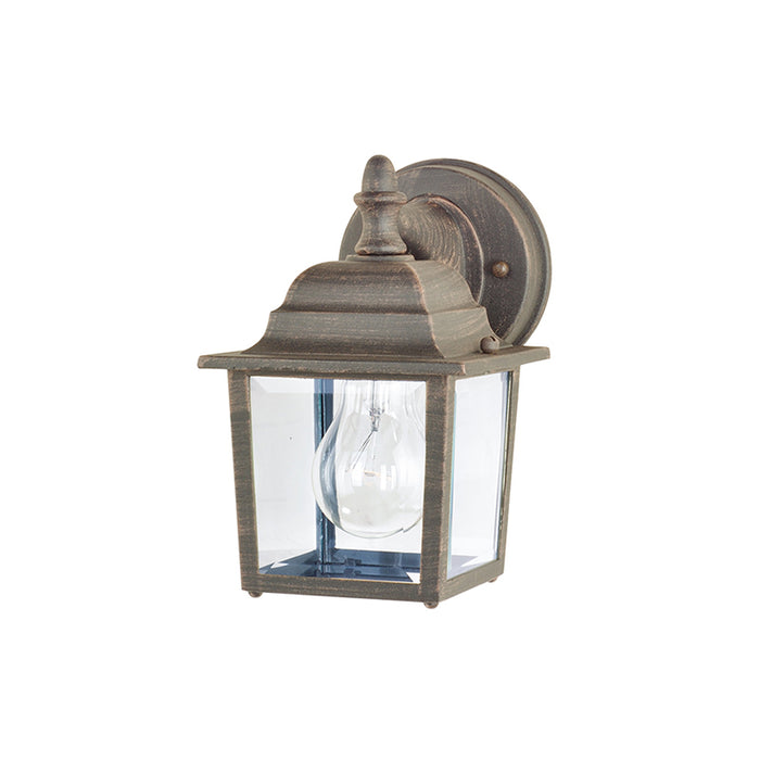 Maxim 1025 Builder Cast 1-lt 9" Tall Outdoor Wall Lantern