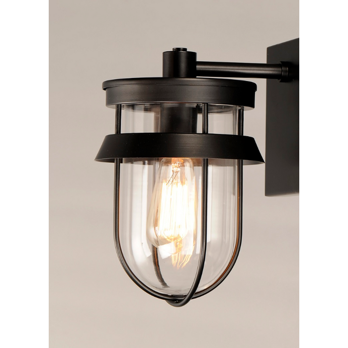 Maxim 10265 Breakwater 1-lt 10" Tall Outdoor Wall Sconce