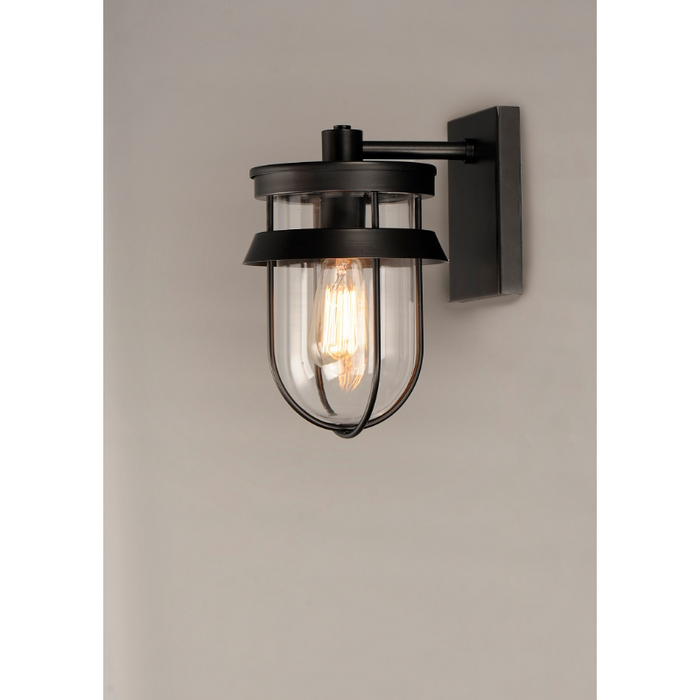 Maxim 10265 Breakwater 1-lt 10" Tall Outdoor Wall Sconce